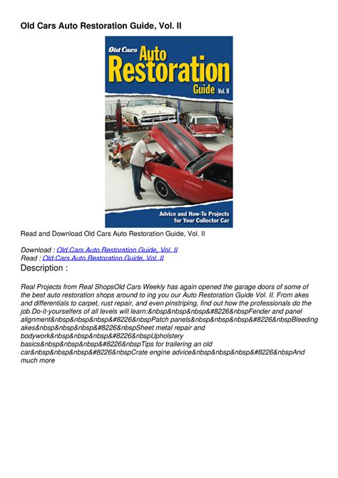 book and pdf 28303 14 repair restoration trainee guide PDF