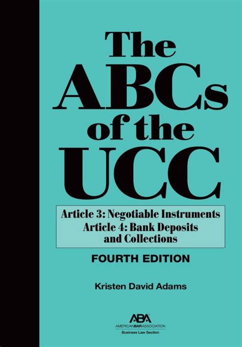 book and pdf abcs ucc negotiable instruments collections Reader