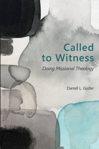 book and pdf called witness missional theology culture Kindle Editon