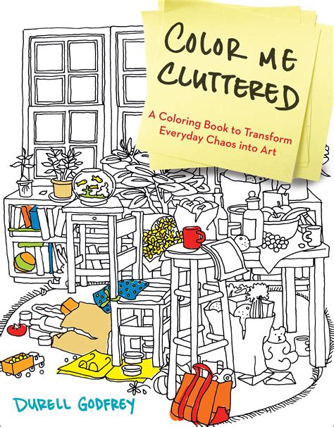 book and pdf color me cluttered coloring transform Kindle Editon