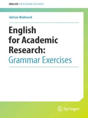 book and pdf english academic research grammar exercises Epub