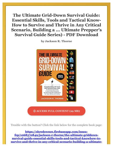 book and pdf grid down survival guide epidemic Doc