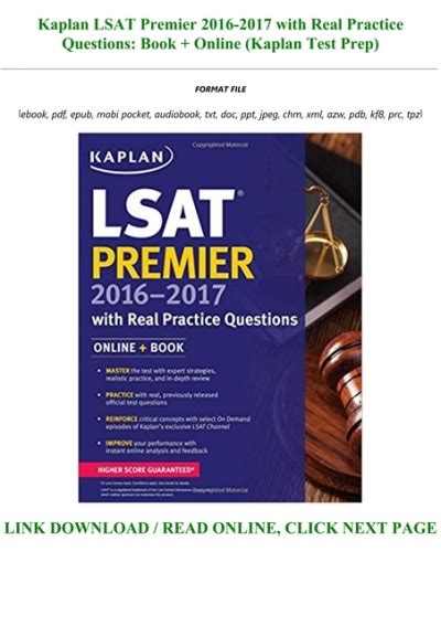 book and pdf kaplan premier 2016 2017 practice questions PDF