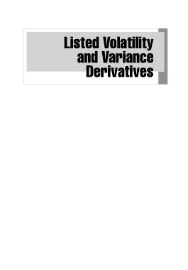 book and pdf listed volatility variance derivatives python based Reader