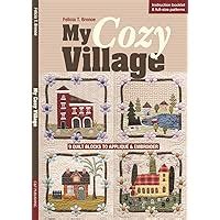 book and pdf my cozy village appliqu embroider PDF