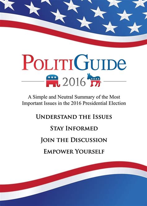 book and pdf politiguide 2016 important presidential election Reader