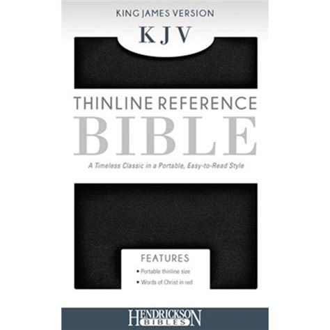 book and pdf thinline reference bible kjv Kindle Editon