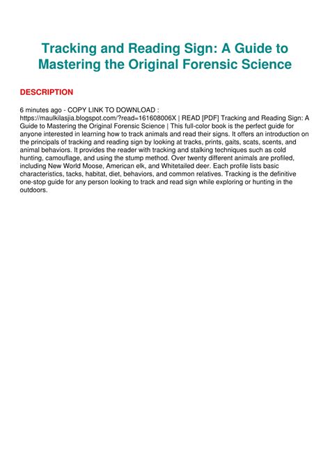book and pdf tracking reading sign mastering original Reader