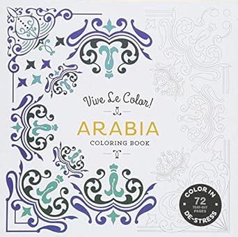 book and pdf vive color arabia coloring stress Kindle Editon