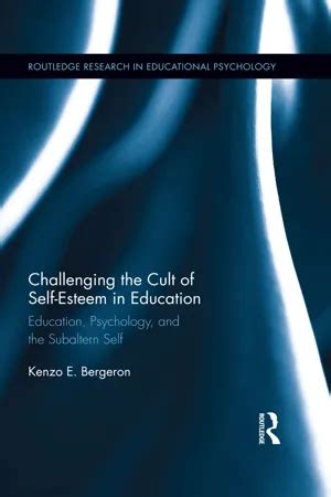 book challenging cult of self esteem in Reader