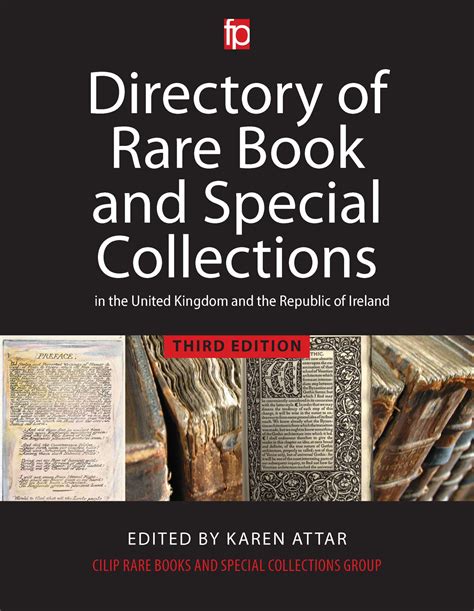 book directory of rare book and special Doc