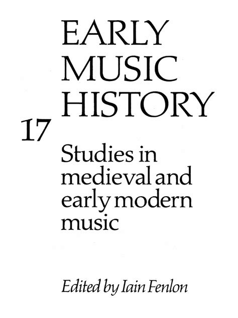 book early music history pdf free PDF