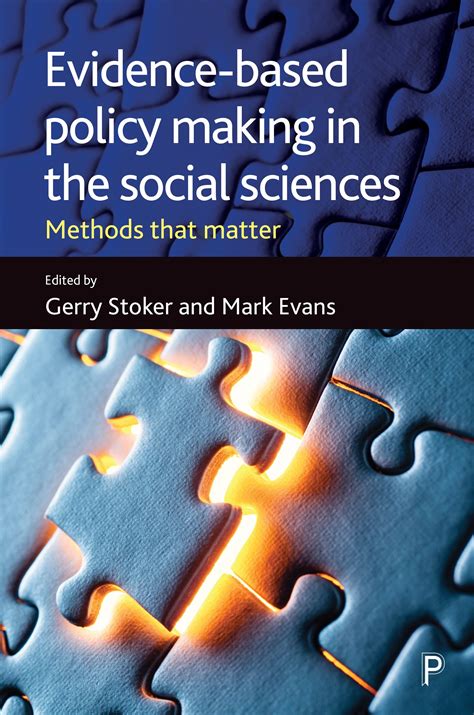 book evidence based policy making in Reader