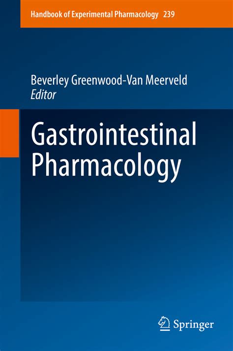 book gastrointestinal pharmacology pdf Kindle Editon