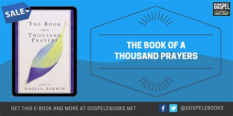 book of a thousand prayers the Kindle Editon