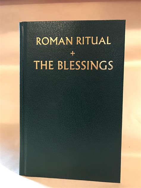 book of blessings ritual edition roman ritual Kindle Editon