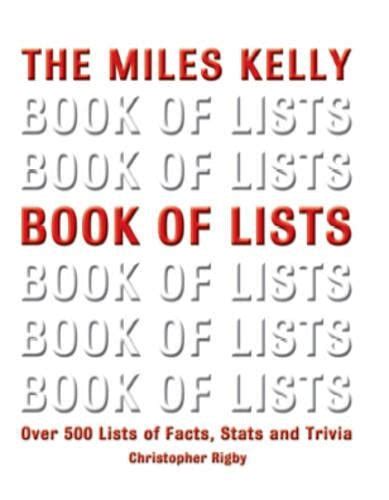 book of lists over 500 lists of facts stats and trivia visual factfinder PDF