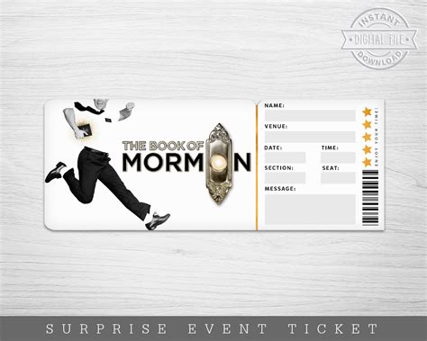 book of mormon discount tickets Kindle Editon