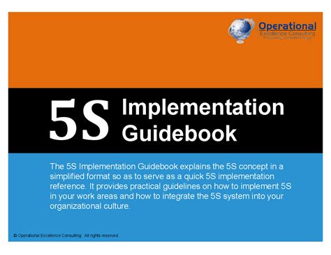 book on consultants guide to 5s implementation Kindle Editon