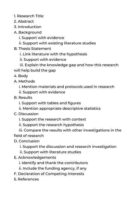 book research paper outline Kindle Editon