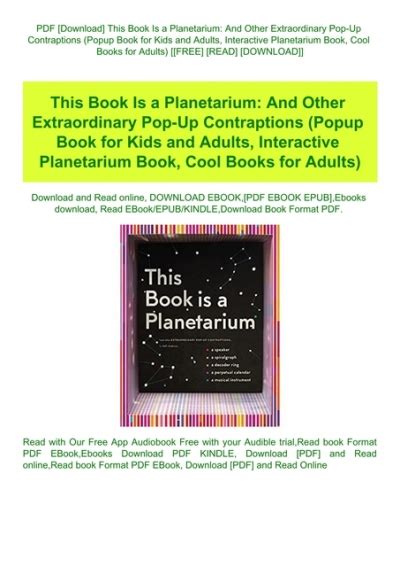 book this book is planetarium pdf free Epub