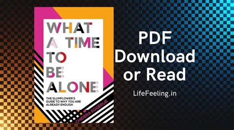 book what time to be alone pdf free Reader