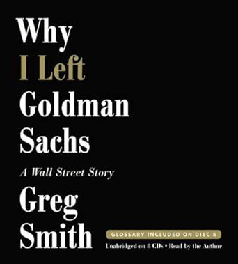 book why i left goldman sachs wall Epub