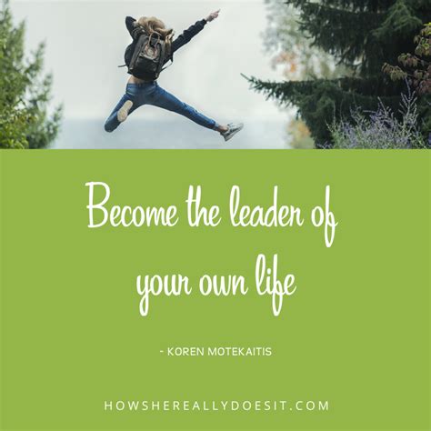 book you are leader of your own life Epub