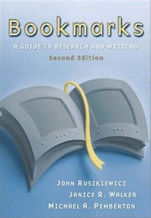 bookmarks a guide to research and writing 2nd edition Reader