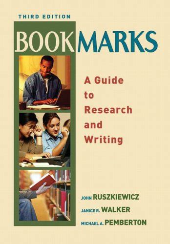 bookmarks a guide to research and writing 3rd edition Reader