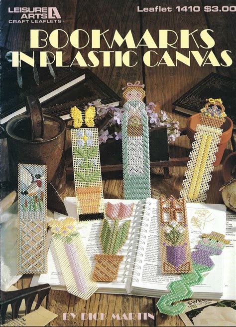 bookmarks in plastic canvas leisure arts 5161 Kindle Editon