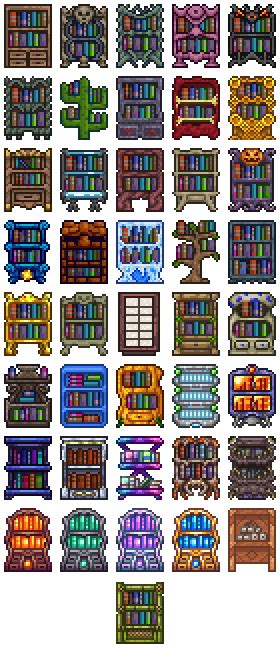 bookshelf terraria