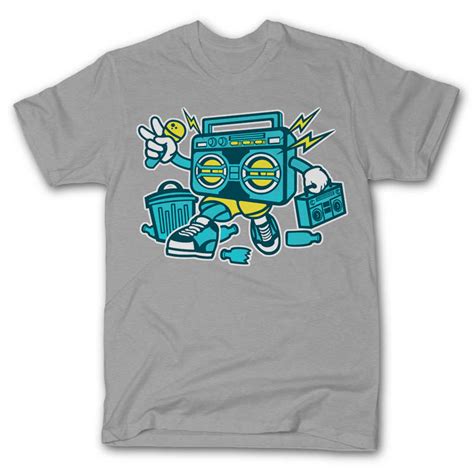 boombox t-shirt design