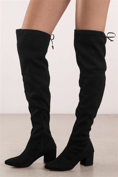 boot knee high boots