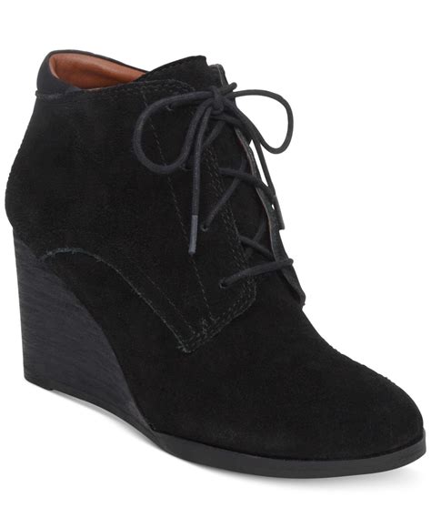 booties with a wedge