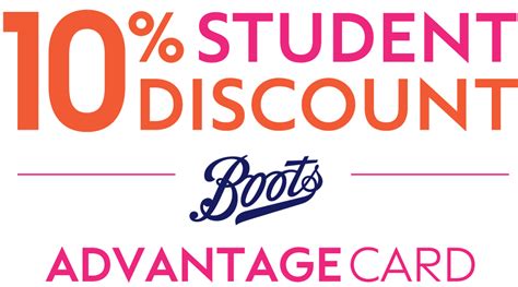 boots student discount