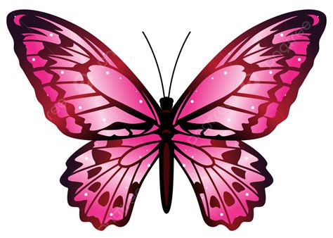 borboleta rosa png