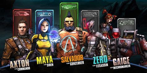 borderlands 2 all classes