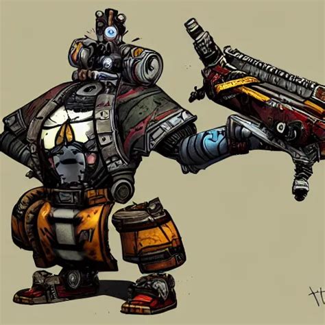 borderlands 2 boss art