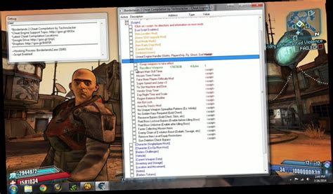 borderlands 2 pc cheat engine