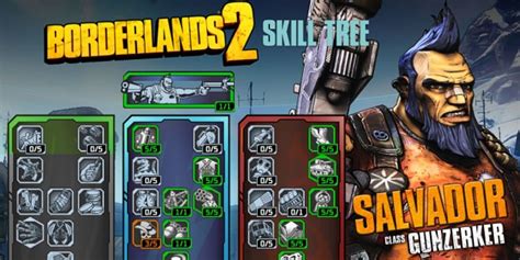 borderlands 2 skill tree