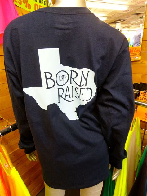 born and raised shirts