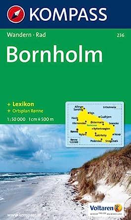 bornholm wanderkarte radrouten stadtplan ronne Doc