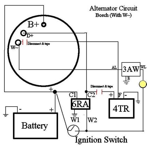 bosch alternator wiring rpm PDF