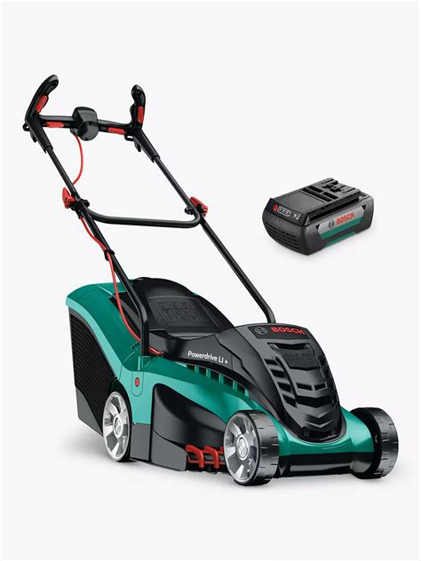 bosch battery lawnmower