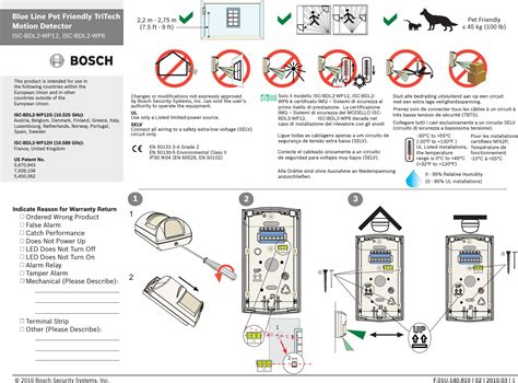 bosch security systems manual Reader