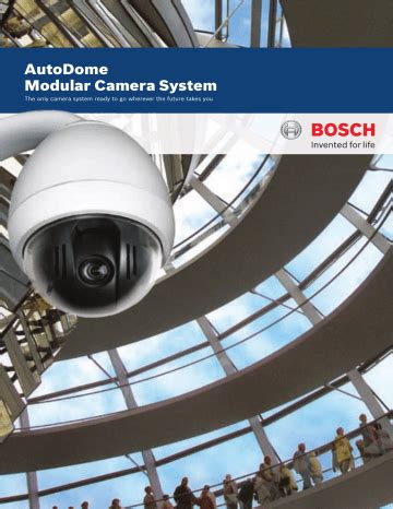 bosch vg4 162 ece1w security cameras owners manual Doc