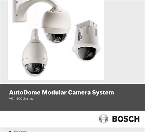 bosch vg4 mca m61 security cameras owners manual Kindle Editon