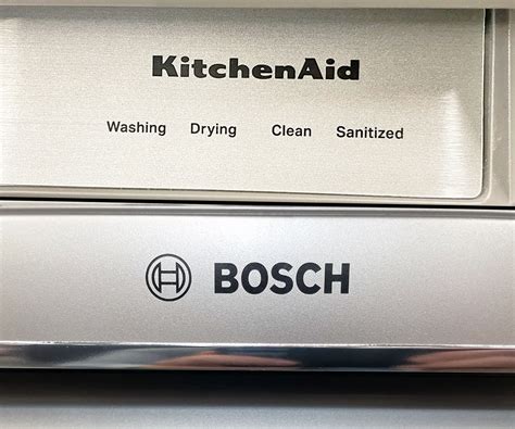 bosch vs kitchenaid dishwasher