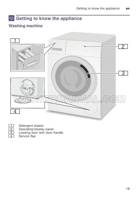 bosch washer instruction manual Reader